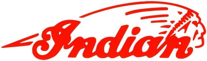 Indian Motorcycles sticker #18, Motoren, Accessoires | Stickers, Ophalen of Verzenden