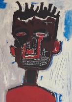 J-M BASQUIAT : XXL-lithografie. Wordt geleverd met lijst., Antiek en Kunst, Ophalen of Verzenden