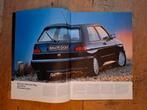 Volkswagen Rallye Golf brochure, Ophalen of Verzenden, Zo goed als nieuw, Volkswagen