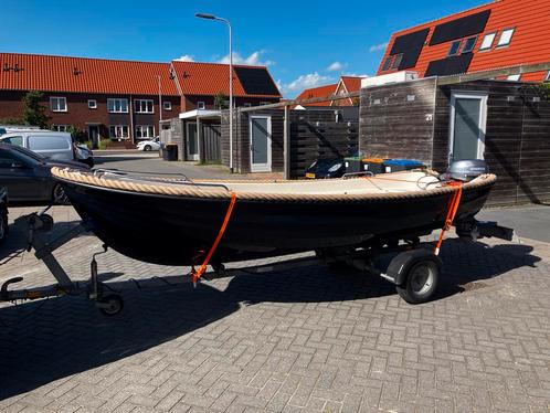 Mooie admiraal 430 uit 2014 met 8 pk Yamaha uit 2014, Watersport en Boten, Sloepen, Zo goed als nieuw, Tot 10 pk, 3 tot 6 meter