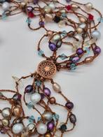 Leuke vintage ketting, Verzenden, Gebruikt, Overige materialen