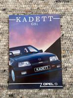 Autofolder Opel Kadett GSi, Belgische uitgave 1989, Ophalen of Verzenden, Zo goed als nieuw, Opel