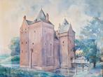 Aquarel, Antiek en Kunst, Kunst | Schilderijen | Klassiek, Ophalen