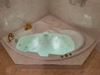Zeer nette badkamer inrichting parelmoer, Huis en Inrichting, Ophalen of Verzenden, Met bad
