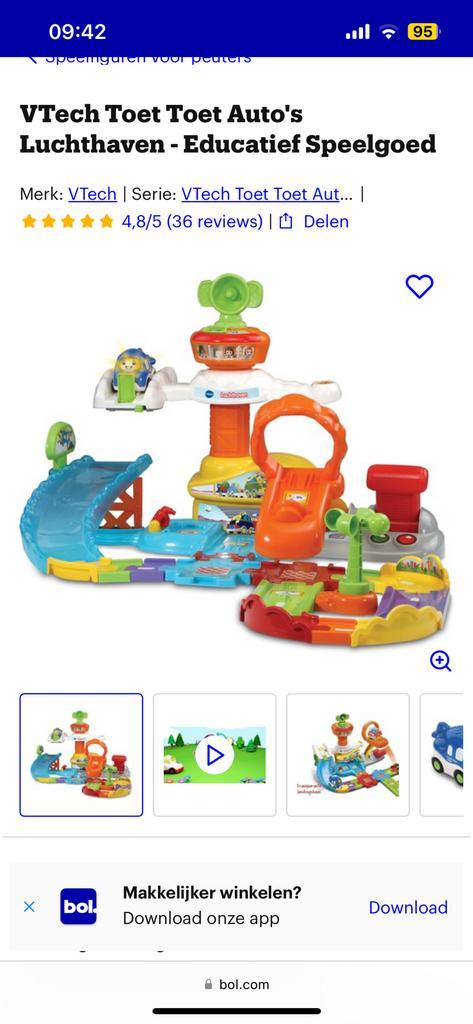 4 complete uitgebreide sets toet toet auto’s sets banen, Kinderen en Baby's, Speelgoed | Vtech, Gebruikt, Verzenden