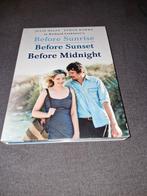 Before sunrise before sunset before midnight  - 3 dvd box, Ophalen of Verzenden, Vanaf 12 jaar, Zo goed als nieuw