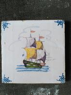 Antieke tegel zeilboot, Antiek en Kunst, Ophalen