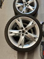Winterset Audi licht metaal 225/40/R18 Bridgestone & Pirelli, Ophalen, Gebruikt