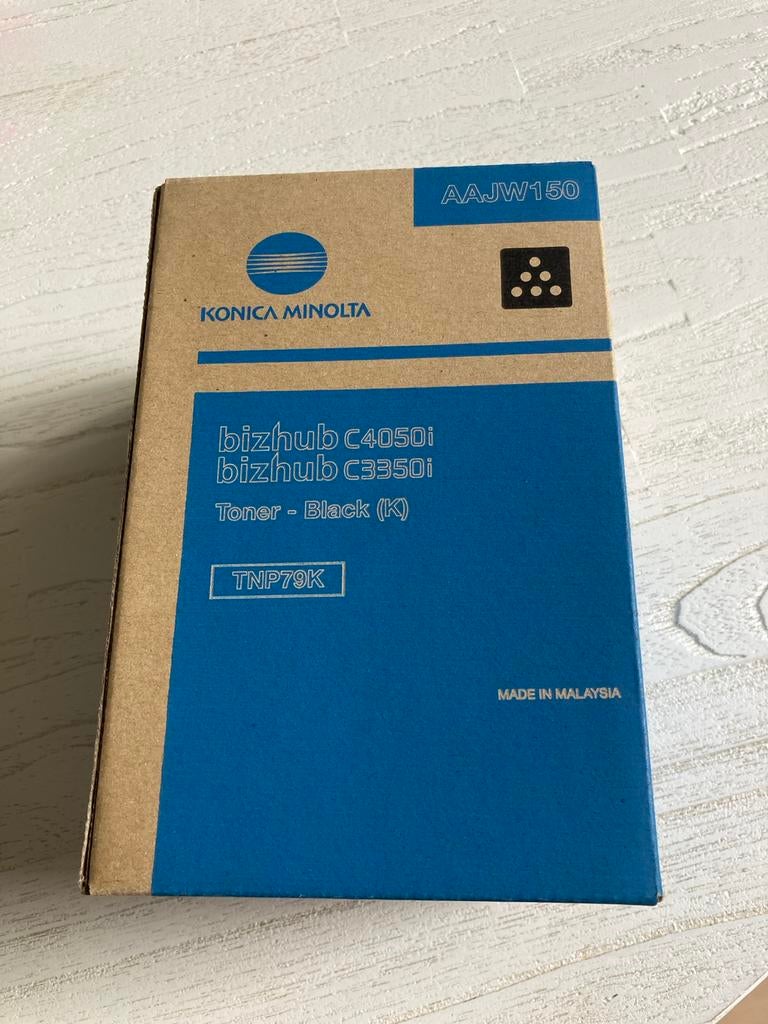 Konica Minolta TNP79K Zwarte Toner - Nieuw, Ophalen of Verzenden
