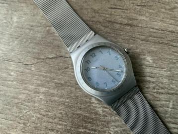 Aluminum Swatch Irony Dames horloge met Volle Batterij beschikbaar voor biedingen