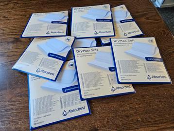  Acht Nieuwe Doosjes Absorbend Verband 7,5x7x5 "DryMax Soft" beschikbaar voor biedingen