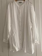 Zizzi xxl Witte blouse met mooie details, Kleding | Dames, Grote Maten, Zizzi, Ophalen of Verzenden, Zo goed als nieuw, Blouse of Tuniek