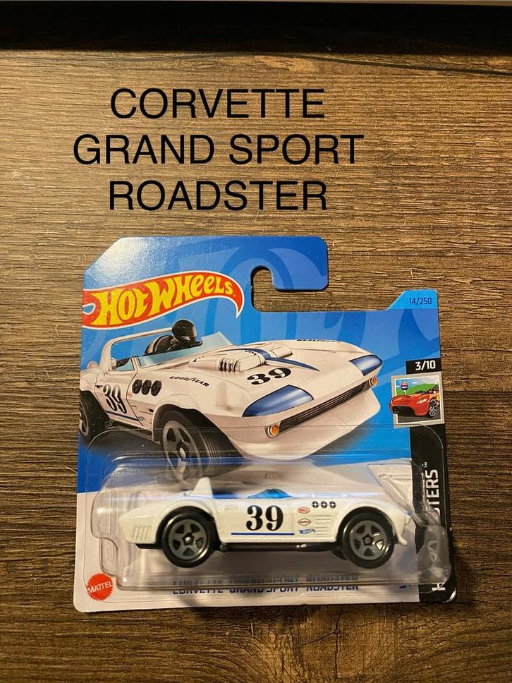 Hot Wheels Corvette Grand Sport Roadster HW - 2023 14/250, Hobby en Vrije tijd, Modelauto's | Overige schalen, Nieuw, Auto, Ophalen of Verzenden