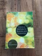 Statistical Methods for Business and Economics, Boeken, Ophalen of Verzenden, Zo goed als nieuw