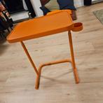 BJÖRKÅSEN Ikea Laptop stand side table, orange, Computers en Software, Laptoptafels, Ophalen of Verzenden, Zo goed als nieuw