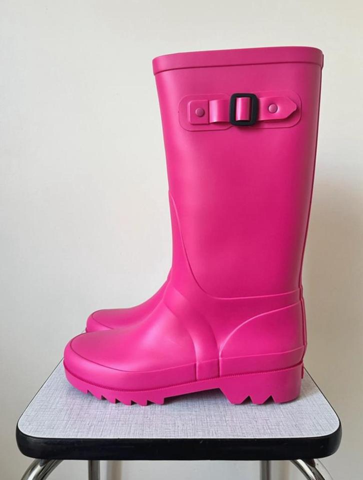 Felroze Igor Hebila regenlaarzen, 36. Nieuw! Festival trend, Kleding | Dames, Schoenen, Gedragen, Regenlaarzen, Roze, Verzenden