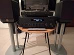 Yamaha R-S700 + Denon DP-200USB + Q Acoustics 2020 op stands, Audio, Tv en Foto, Home Cinema-sets, Ophalen, 70 watt of meer, Overige merken