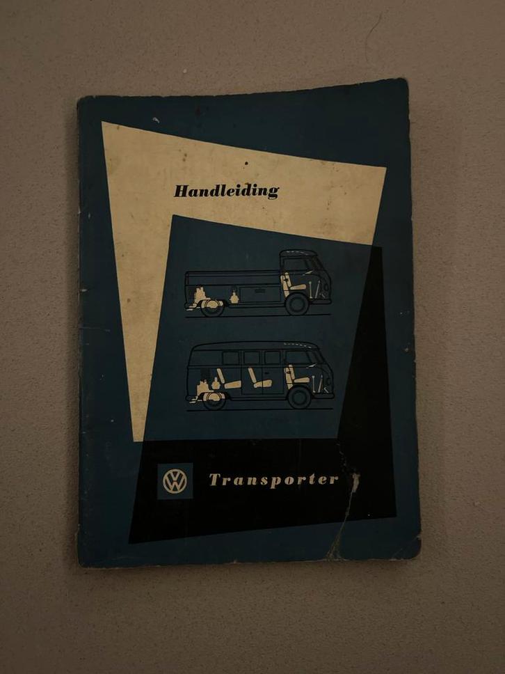 Volkswagen T1 Spijlbus Handleiding - 1962 - Nederlands, Auto diversen, Handleidingen en Instructieboekjes, Ophalen