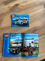 Lego. Paarden trailer met auto en politieauto, Ophalen of Verzenden, Zo goed als nieuw