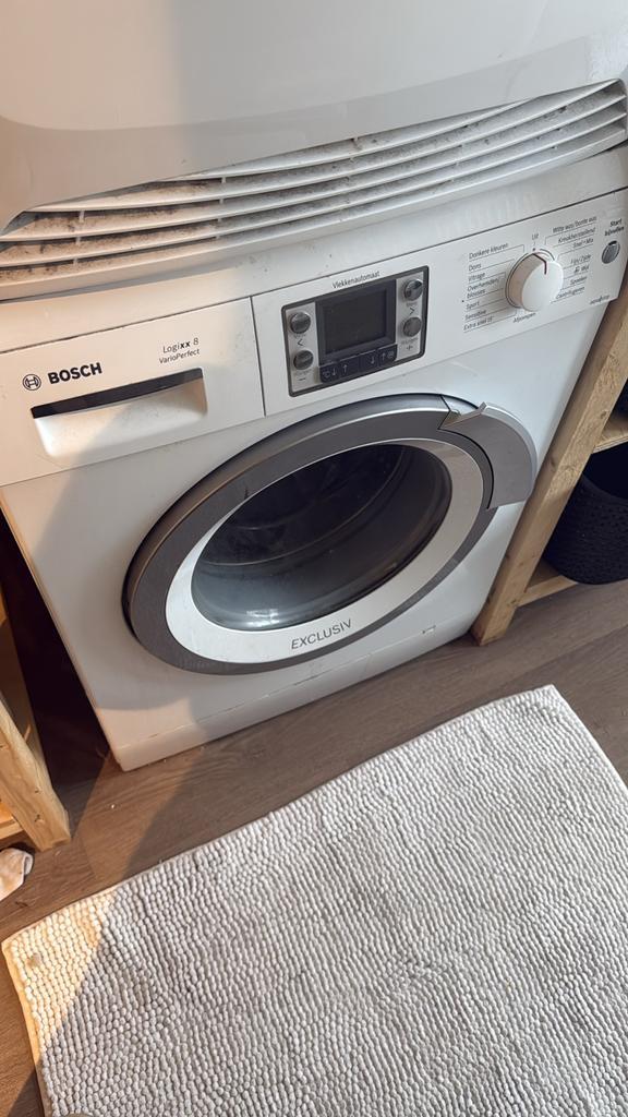 Bosch Logixx 8 VarioPerfect Exclusiv Wasmachine, Witgoed en Apparatuur, Wasmachines, Gebruikt, Voorlader, 6 tot 8 kg, 85 tot 90 cm