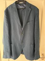 Corneliani linnen colbert 54, Ophalen, Maat 52/54 (L), Corneliani, Blauw