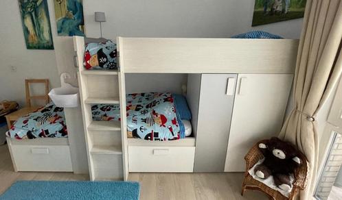 Hoogslaper kinderen, Kinderen en Baby's, Kinderkamer | Stapelbedden en Hoogslapers, Zo goed als nieuw, Stapelbed, Ophalen