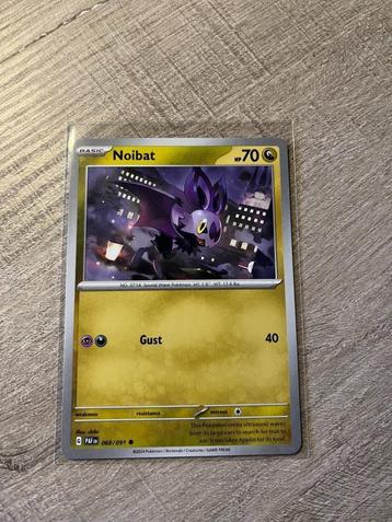 Noibat 068/091 Paldean Fates - Pokémon Kaart beschikbaar voor biedingen