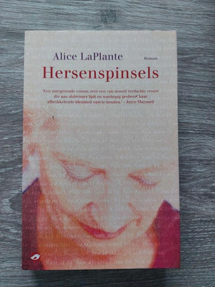 Alice LaPlante - Hersenspinsels, Boeken, Romans, Zo goed als nieuw, Ophalen of Verzenden