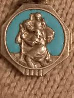 Art Deco Zilver/Verzilverde Reizigers Medaille, Gebruikt, Overige voorstellingen, Ophalen of Verzenden, Zilver