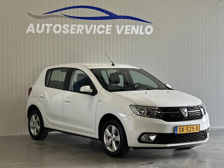 Dacia Sandero 0.9 TCe SL Royaal Wit | 1e Eigenaar | Navigati, Auto's, Dacia, Bedrijf, Te koop, Sandero, ABS, Airbags, Airconditioning