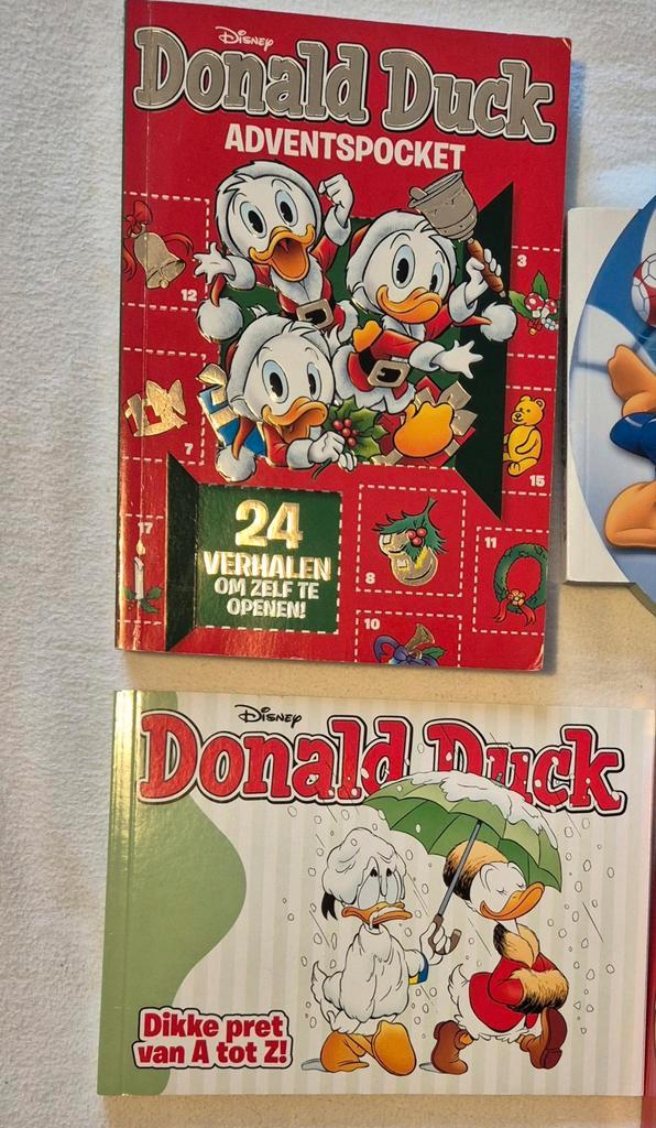 Donald Duck pocket advent, dwarsligger en Big Fun 3x, Boeken, Stripboeken, Zo goed als nieuw, Meerdere stripboeken, Ophalen of Verzenden