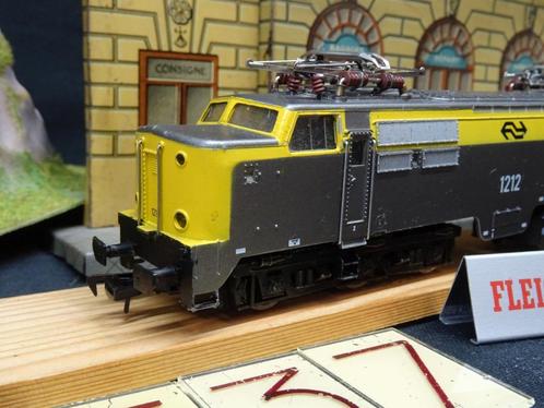 537=Fleischmann 4372 E loc van de Nederlandse spoorwegen.119, Hobby en Vrije tijd, Modeltreinen | H0, Gebruikt, Locomotief, Gelijkstroom