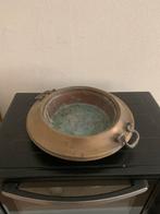 Antieke Koperen Schaal met Handvatten, Antiek en Kunst, Antiek | Koper en Brons, Ophalen of Verzenden, Koper