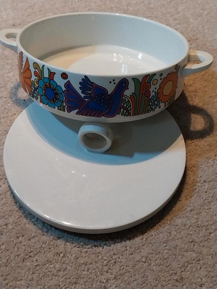 Villeroy & Boch Acapulco Serveerschaal met Deksel, Huis en Inrichting, Keuken | Servies, Gebruikt, Schaal of Schalen, Overige stijlen