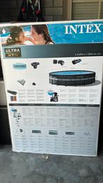 Intex zwembad rond Ultra XTR Frame 549x132 cm met zandfilter, 120 cm of meer, Gebruikt, Rond, 300 cm of meer