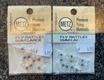Metz Fly Rattles 2 pakjes, Watersport en Boten, Hengelsport | Vliegvissen, Nieuw, Overige typen, Ophalen of Verzenden