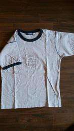 Donaldson t-shirt grijs met blauwe boorden maat 14, Ophalen of Verzenden, Zo goed als nieuw, Shirt of Longsleeve, Jongen