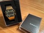 Casio Vintage Collection Horloge Camo Groen Goud, Ophalen, Staal, Polshorloge, Zo goed als nieuw