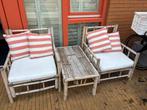Bamboe Tuinset met 2 Stoelen en Tafel, Antiek en Kunst, Ophalen