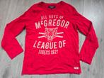 Mooie roode longsleeve McGregor, maat 140 (FK1), Kinderen en Baby's, Kinderkleding | Maat 140, Ophalen of Verzenden, Zo goed als nieuw