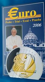 Vaticaan Euro Probe, Trial Proefset 2006 - Benedictus XVI, Postzegels en Munten, Verzenden, Overige materialen, Buitenland