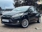 Ford Fiesta 1.4 Titanium ST-line CLIMA 5 DEURS STOELVERW. US, Voorwielaandrijving, Gebruikt, 4 cilinders, Zwart