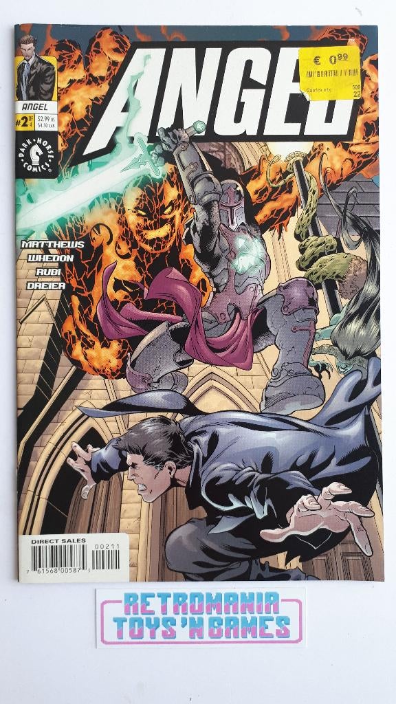 strip - angel nummer 2b, Eén comic, Ophalen of Verzenden, Gelezen, Amerika