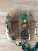 Telefoon 1990 doorzichtig, Telecommunicatie, Vaste telefoons | Niet Draadloos, Ophalen of Verzenden, Zo goed als nieuw