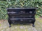 Zwart hoogglans buikkastje, hout., Huis en Inrichting, Kasten | Dressoirs, Ophalen, Overige materialen, Gebruikt, 50 tot 100 cm