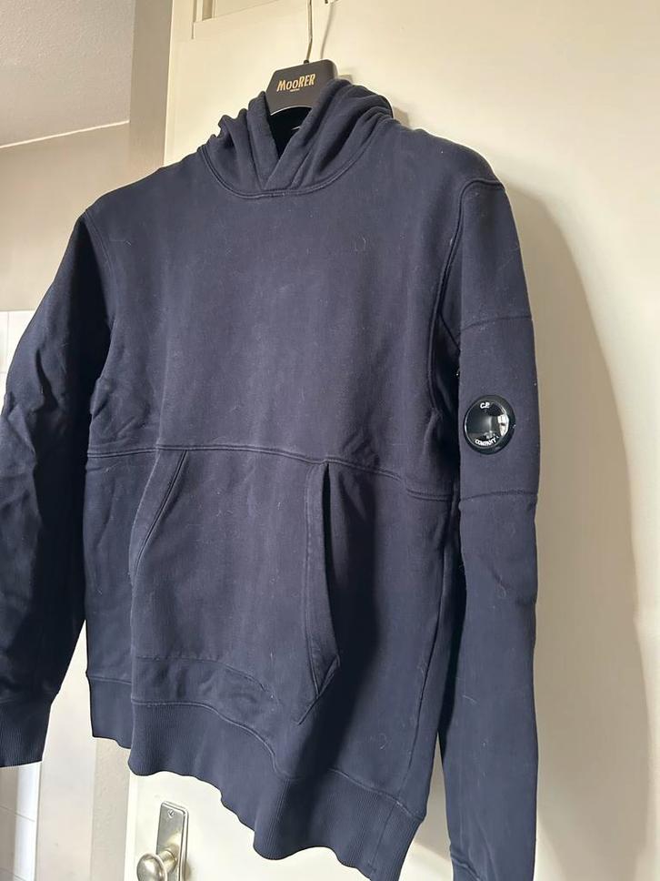 C.P. Company Hoodie - Blauw - Maat XL, Kleding | Heren, Truien en Vesten, Zo goed als nieuw, Maat 56/58 (XL), Blauw, Ophalen of Verzenden