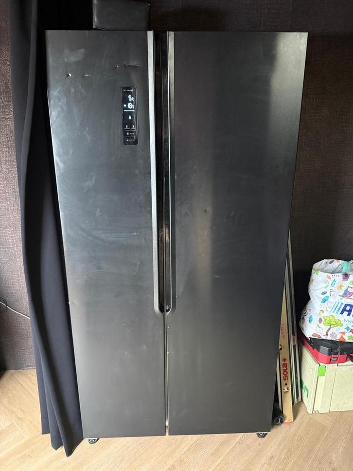 Amerikaanse Koelkast - Gebruikt, Berlicum, Witgoed en Apparatuur, Koelkasten en IJskasten, Gebruikt, Met aparte vriezer, 200 liter of meer