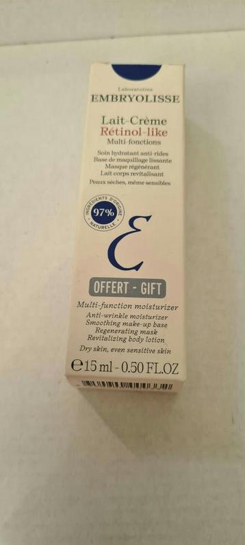 Embryolisse lait creme retinol like 15ml beschikbaar voor biedingen