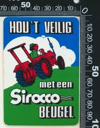 Sticker: Sirocco Beugel - Hou het veilig (1), Verzenden, Zo goed als nieuw, Bedrijf of Vereniging