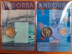 Andorra 2 x 2 euro 2015 BU, Postzegels en Munten, Munten | Europa | Euromunten, Ophalen of Verzenden, San Marino, 2 euro, Setje